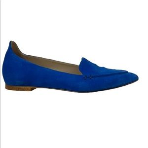 M. GEMI Royal Blue Stellato Sacchetto Flats